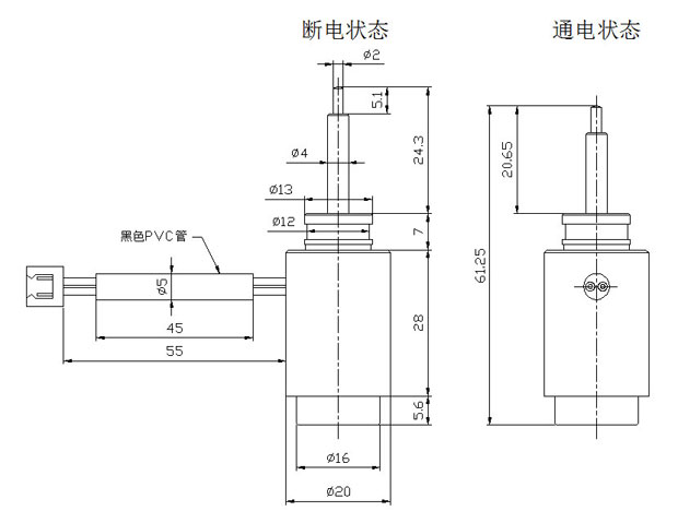 推动式圆管米兰网页版-米兰MILAN（中国）
尺寸图
